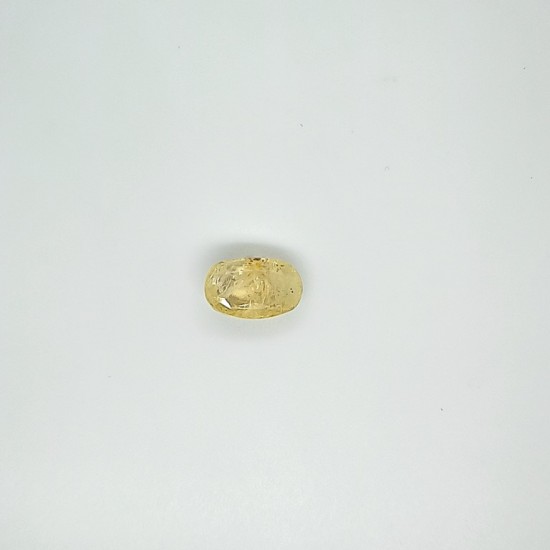 Yellow Sapphire (Pukhraj) 5.45 Ct